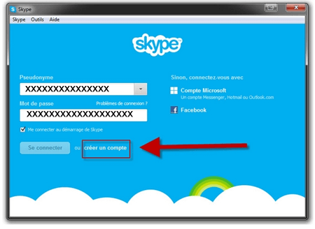 Comment créer un compte skype