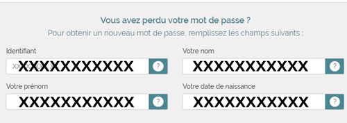problème de connexion à min espace client Mutuelle de La Sade