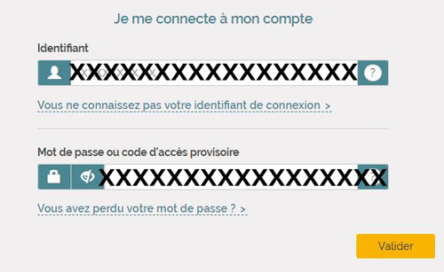 Consulter mon compte Mutuelle de La Sade 