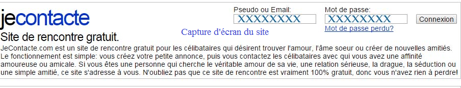 jecontact se connecter