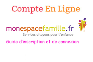 Espace famille Inscription et accès à mon compte sur monespacefamille.fr