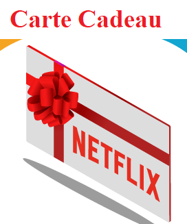 E-Carte Cadeau - Netflix