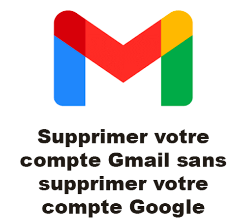 Comment supprimer un compte Gmail sur PC sans supprimer compte Google