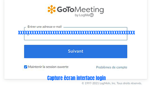 connexion gotomeeting