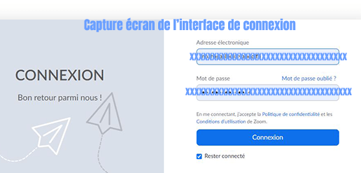 connexion zoom