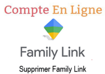 Enlever Family Link sans supprimer compte Google