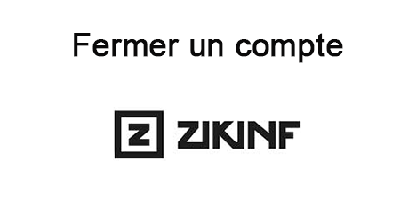 Désactiver mon compte zikinf.com