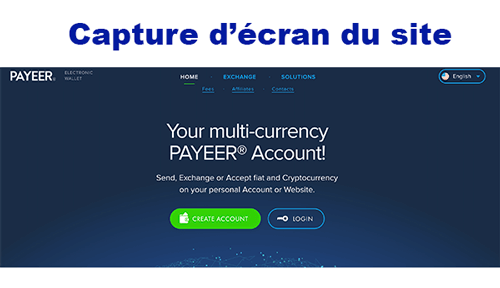 Créer un compte Payeer