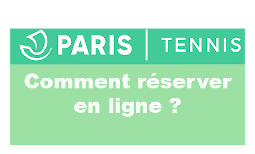 Paris Tennis réservation en ligne
