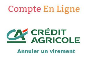annulation virement credit agricole