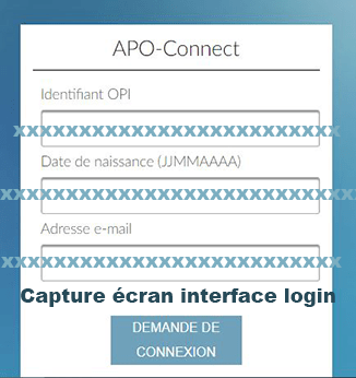 se connecter à Apo Connect Universite Paris Descartes 