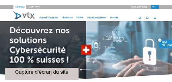 Accéder à VTX Telecom mon compte