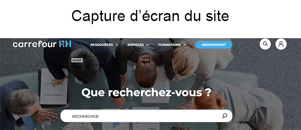 Site officiel carrefour rh