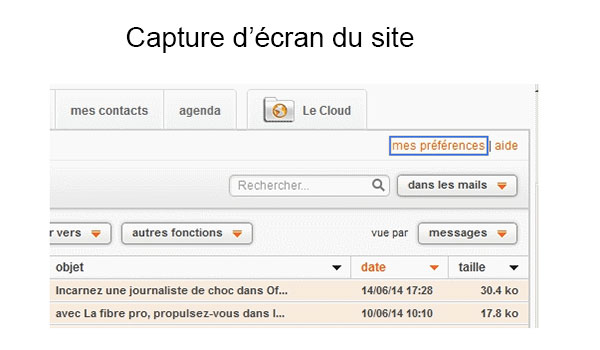 Fermer boite mail Orange