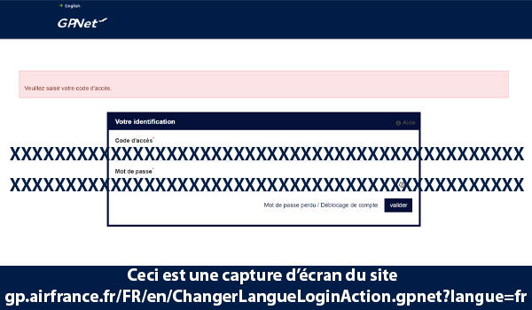 Accéder à votre compte Air France GPnet et réserver des billets en ligne