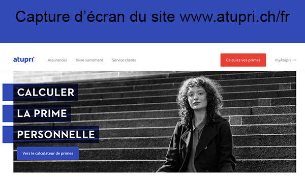 Site internet www.atupri.ch